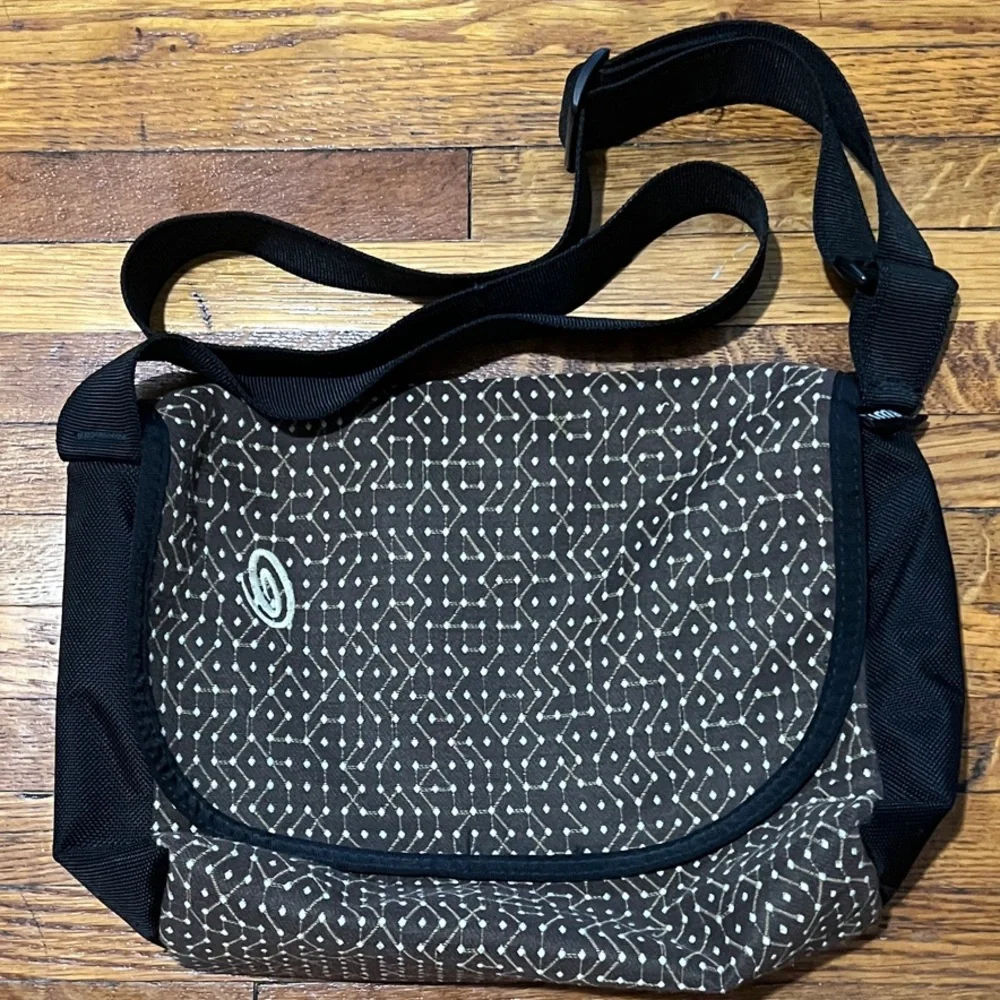 Timbuk2 Brown Patterned Messenger Bag - Picture 1 of 4